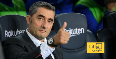 رقم سلبي لـ إرنستو فالفيردي أمام برشلونة