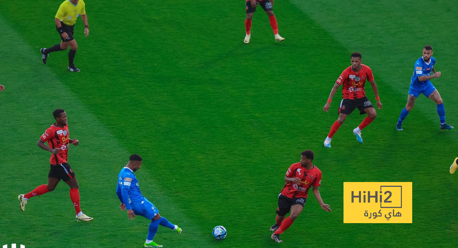 أفضل لاعبي الهلال في الشوط الأول أمام الرياض