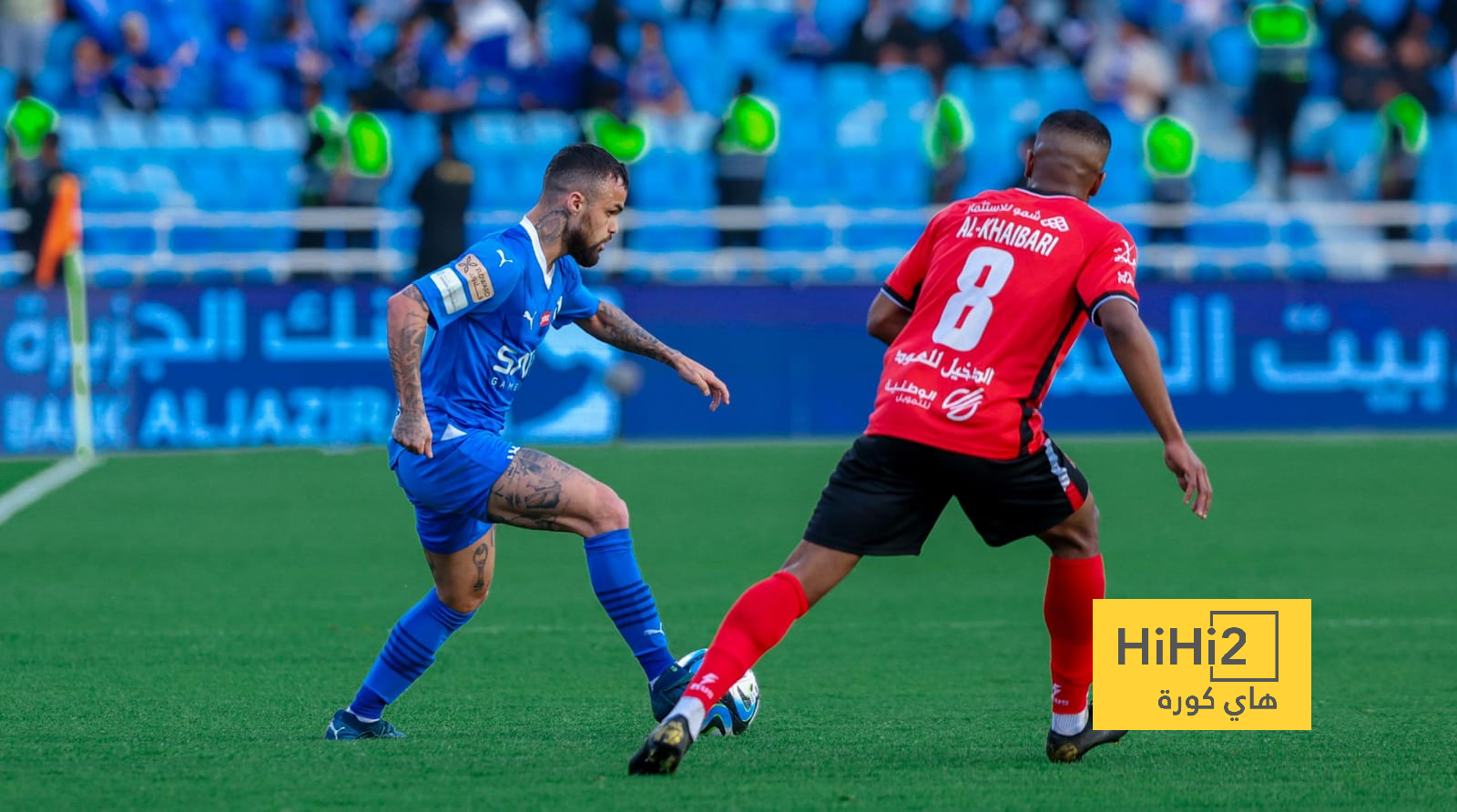 إحصائيات ميشايل في الشوط الأول بين الهلال والرياض