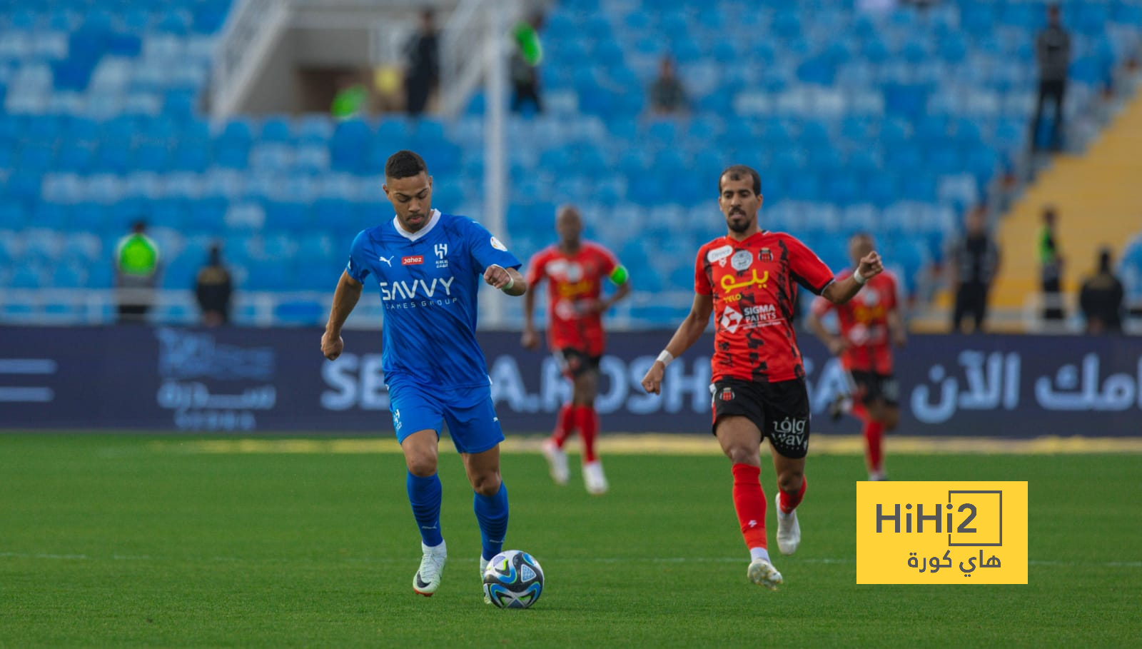 إحصائيات لودي في مباراة الهلال والرياض