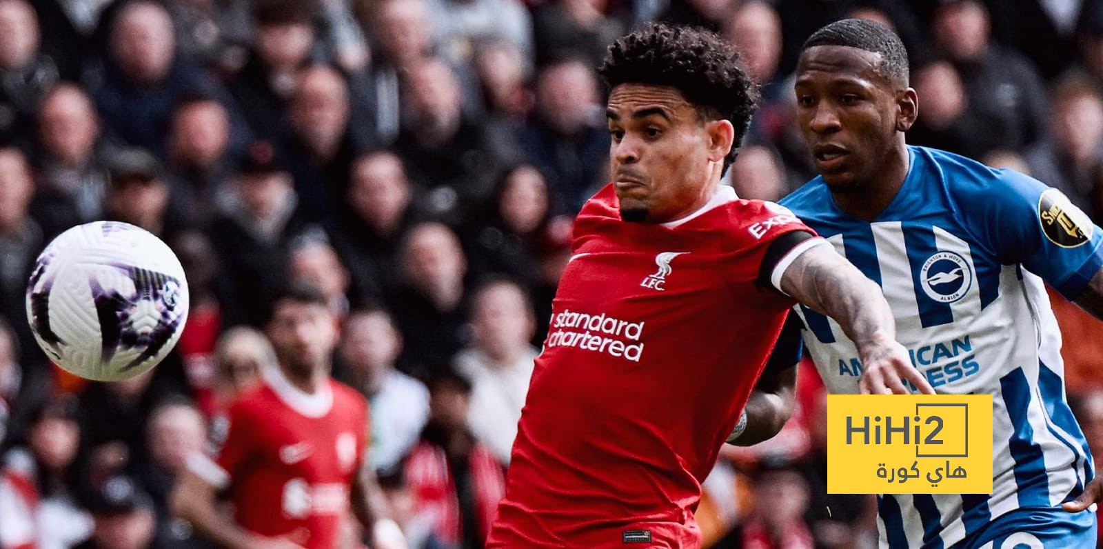 نهاية المباراة.. ليفربول يفوز على برايتون بثنائية في الدوري الإنجليزي