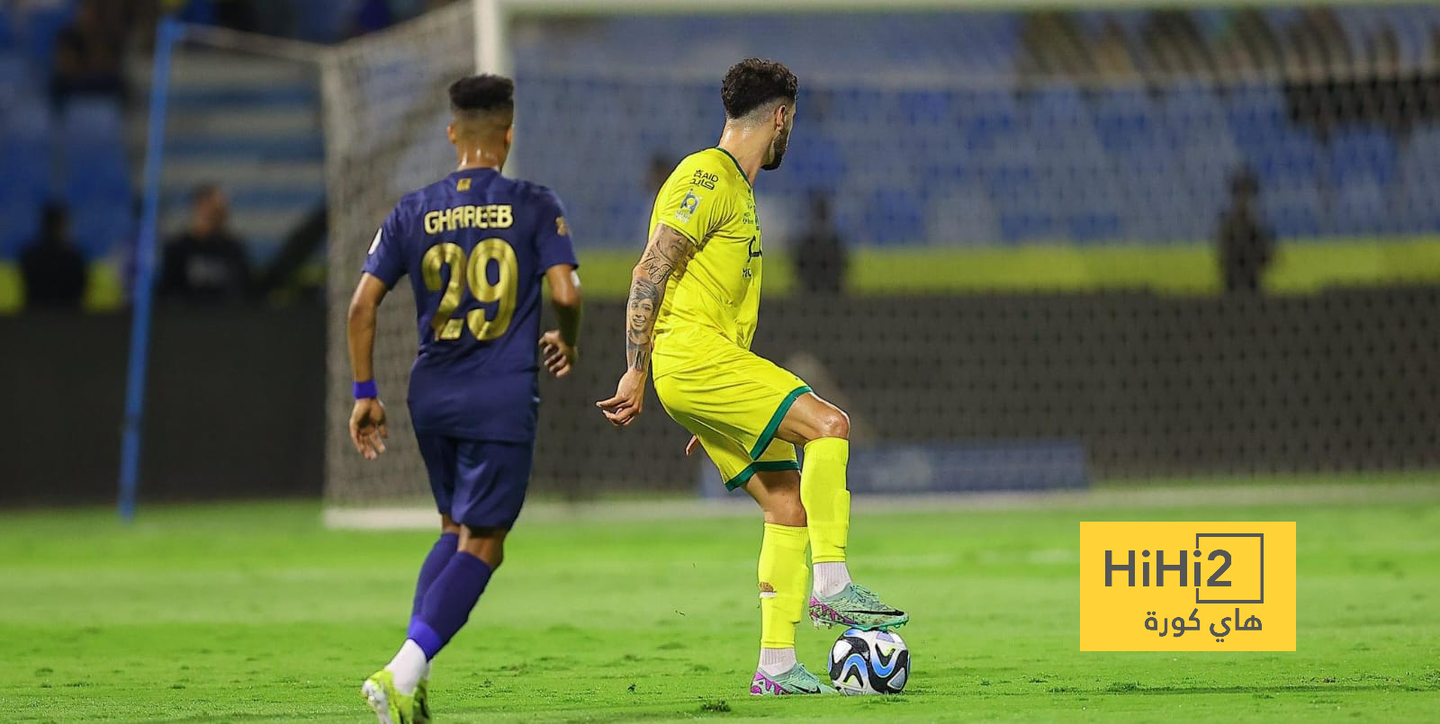 أرقام لاعبي النصر أمام الخليج
