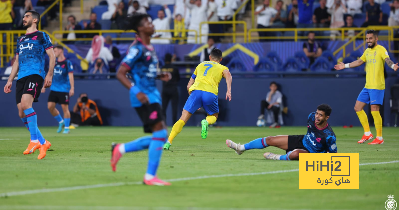 أفضل لاعبي النصر أمام الوحدة