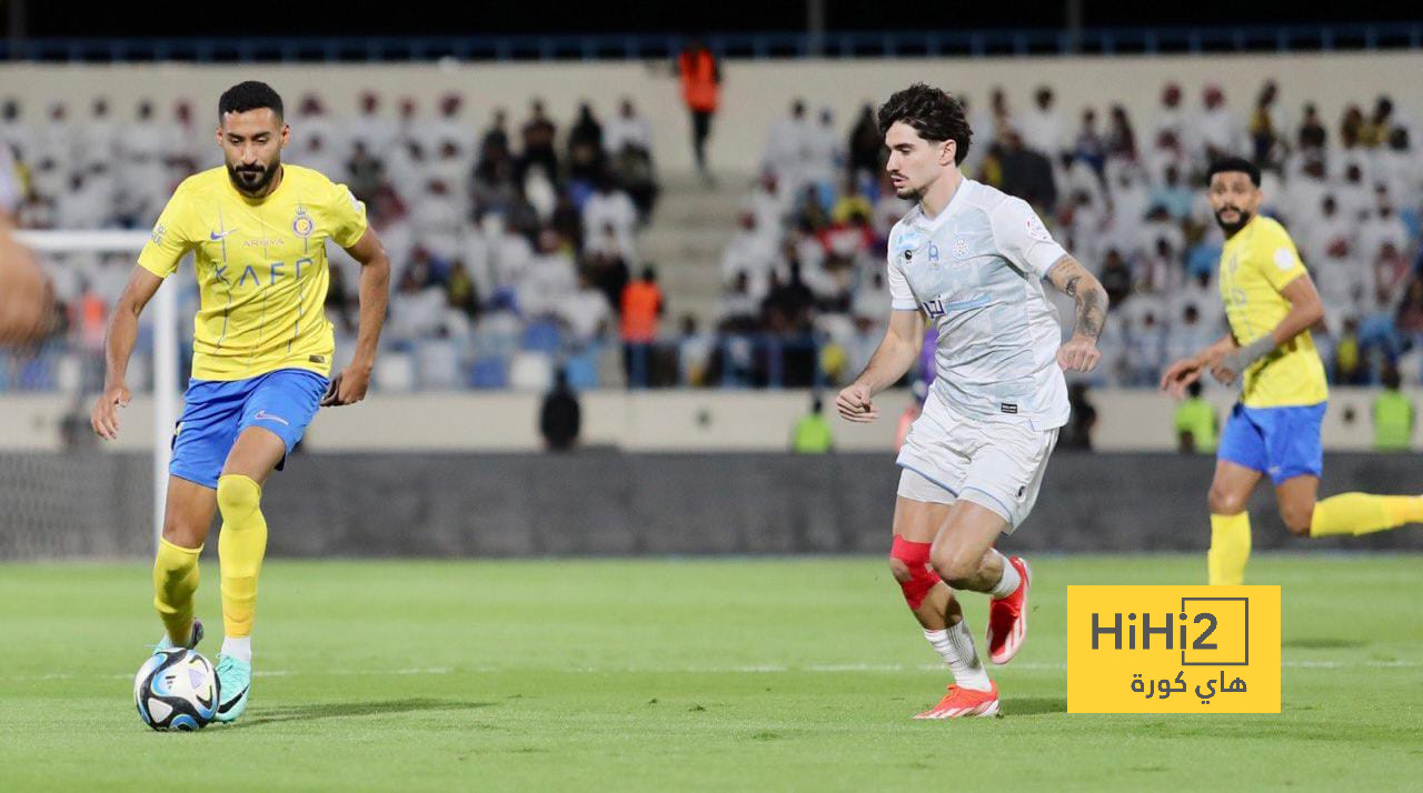 إحصائيات مباراة النصر والأخدود