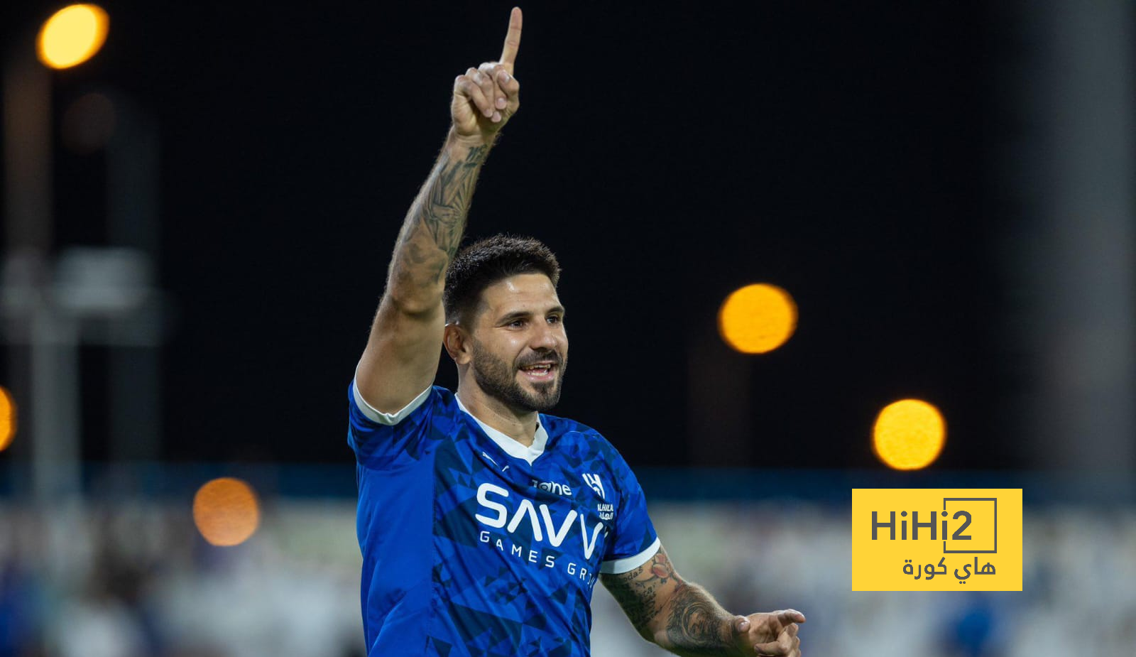 إحصائيات الشوط الأول بين الهلال والأخدود