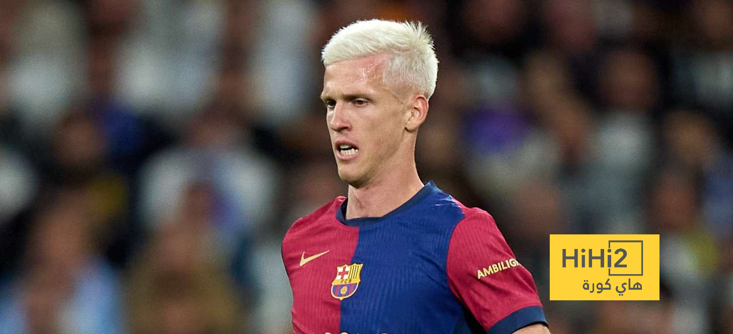 داني أولمو يتدرب منفرداً قبل يومين من مواجهة مايوركا وبرشلونة