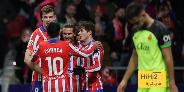 أتلتيكو مدريد يفوز على ريال مايوركا في الدوري الإسباني