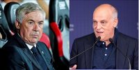 كيف رد أنشيلوتي على إساءه رئيس رابطة الليغا لريال مدريد ؟