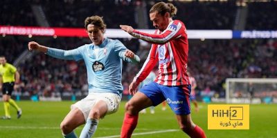 احصائيات مباراة أتلتيكو مدريد و سيلتا فيغو في الدوري الإسباني