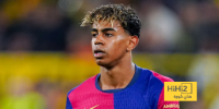 عين على لامين جمال في مباراة برشلونة ودورتموند