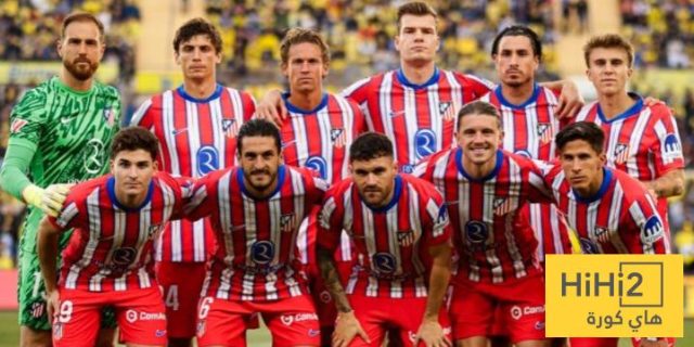 تشكيلة أتلتيكو مدريد الرسمية للقاء رايو فاليكانو
