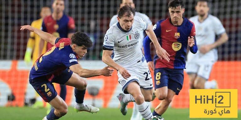 تقييم لاعبو برشلونة و الإنتر في الشوط الأول