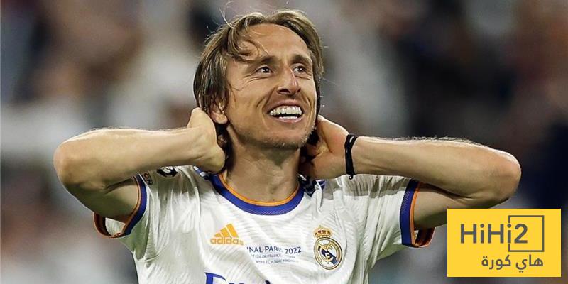 مودريتش واضح بشأن مستقبله مع ريال مدريد