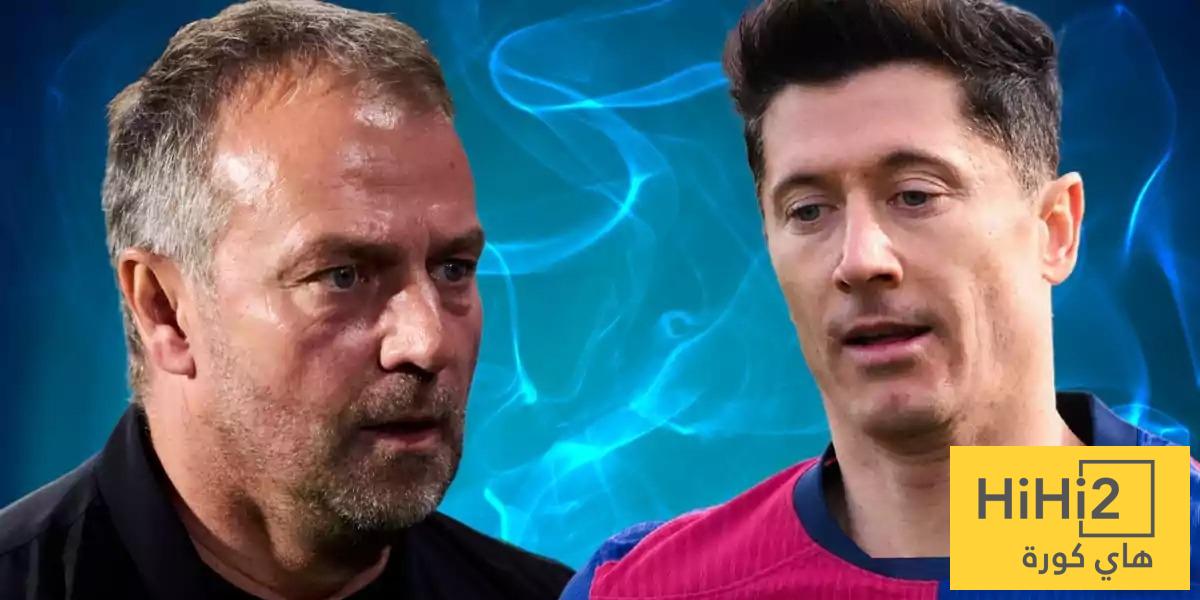 فليك يكشف خطته مع ليفاندوفسكي قبل مواجهة الإنتر وريال مدريد