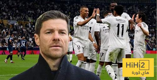 أول لاعب يبلغه تشابي ألونسو بالرحيل عن ريال مدريد