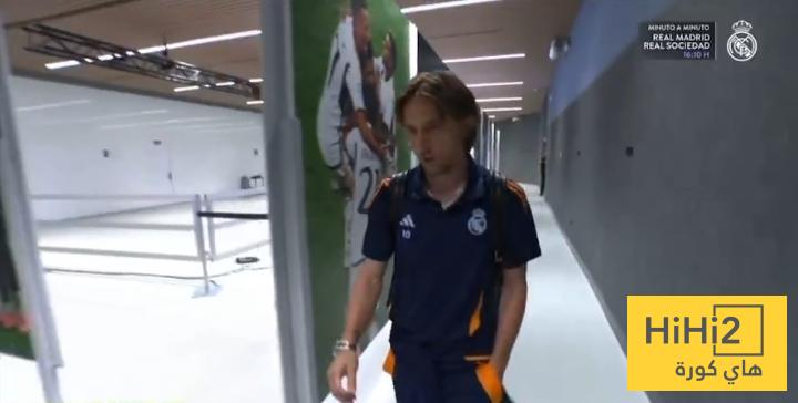 ريال مدريد يصل ملعب السانتياجو برنابيو قبل مواجهة سوسيداد