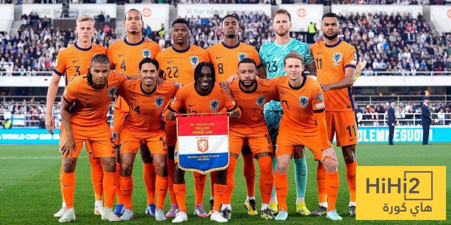 هولندا تفوز على فنلندا في تصفيات كأس العالم