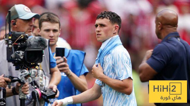 فودين المتجدد يلمع في بداية مشوار مانشستر سيتي العالمي