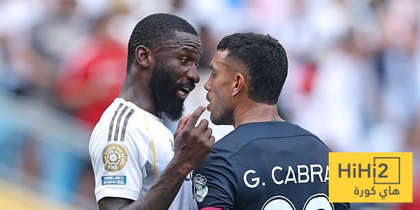 ما توصل إليه الفيفا بشأن واقعة روديغر ولاعب باتشوكا في مونديال الأندية