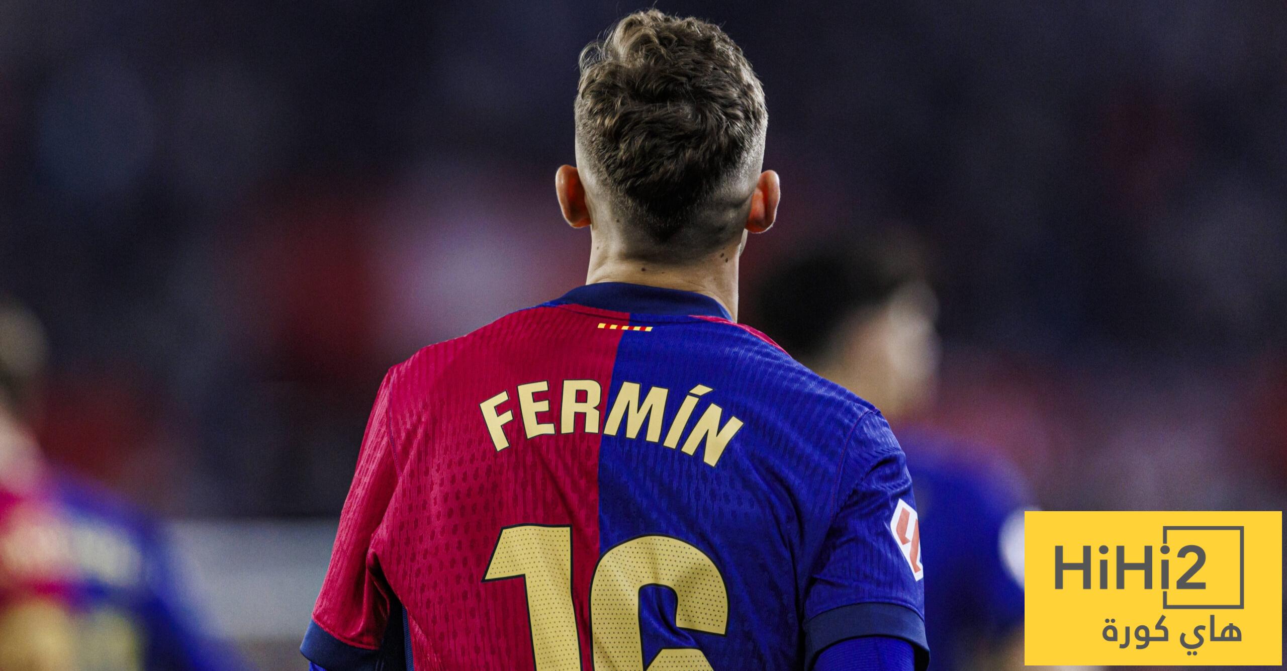 موقف برشلونة من بيع فيرمين لوبيز