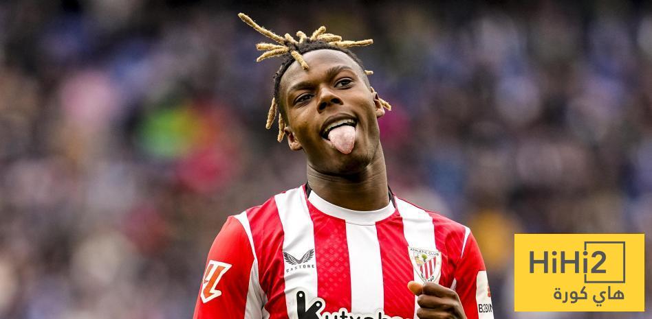 بلباو يُفضل انتقال نيكو ويليامز إلى هذا النادي