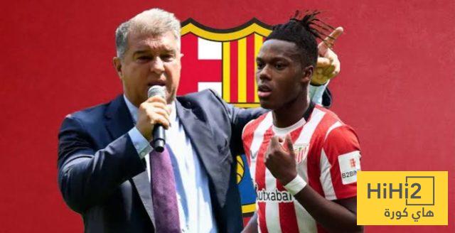 إجراء يجب أن يتخذه لابورتا ضد بيلباو بعد ضياع صفقة ويليامز إجراء يجب أن يتخذه لابورتا ضد بيلباو بعد ضياع صفقة ويليامز