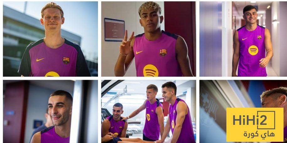 تفاصيل أول يوم عمل للاعبي برشلونة بعد الإجازة