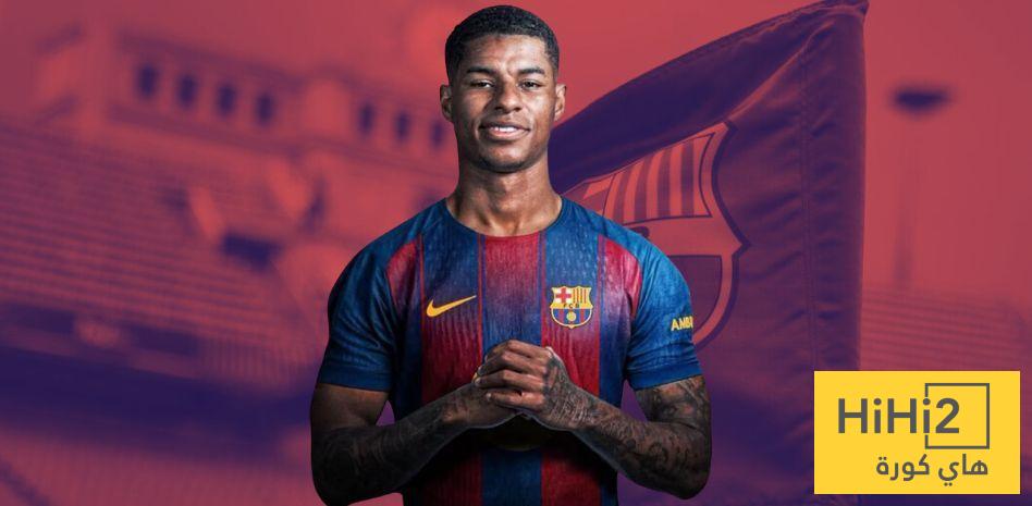 بيان برشلونة الرسمي بشأن صفقة راشفورد .. أبرز إنجازات اللاعب