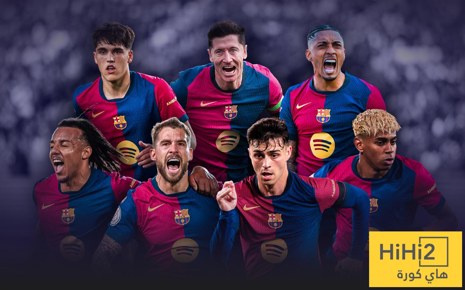 لاعبو برشلونة جاهزون لمواجهة فيسيل كوبي باستثناء لاعب واحد