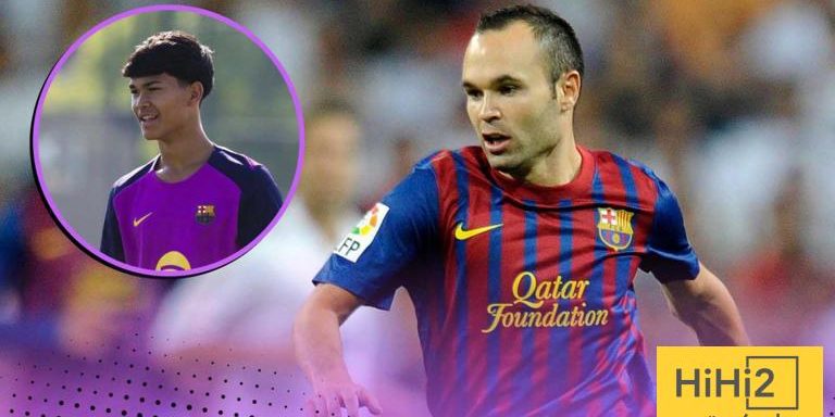 فيديو: ظهور إنييستا جديد في برشلونة