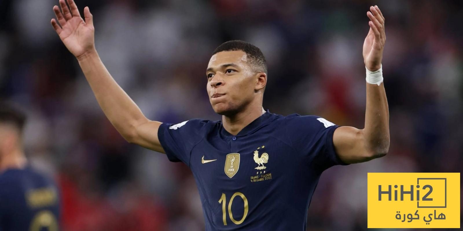 احصائية تكشف تفوق كيليان مبابي على اساطير المنتخب الفرنسي