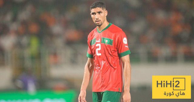 أشرف حكيمي يكشف عن هدفه رفقة منتخب المغرب