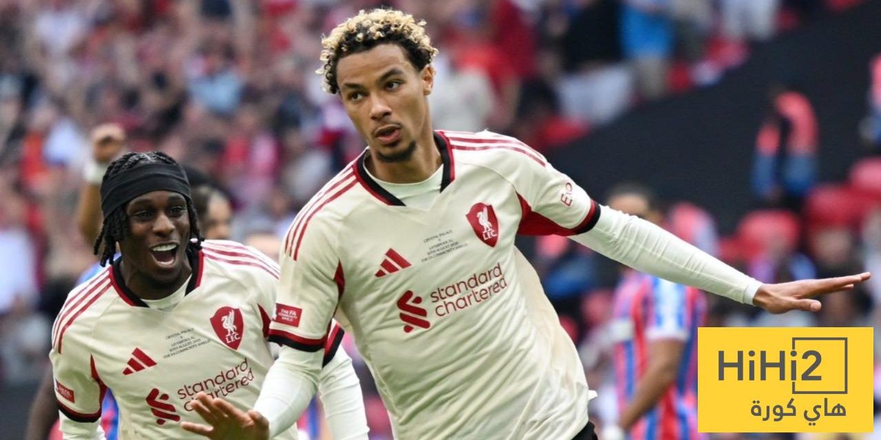 احصائيات مباراة ليفربول و كريستال بالاس في كأس الدرع الخيرية