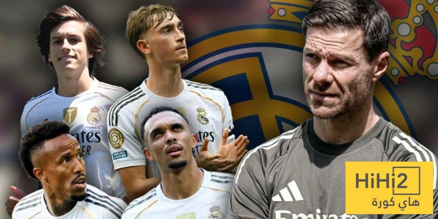 ألونسو يستعرض الدرع الدفاعي لريال مدريد