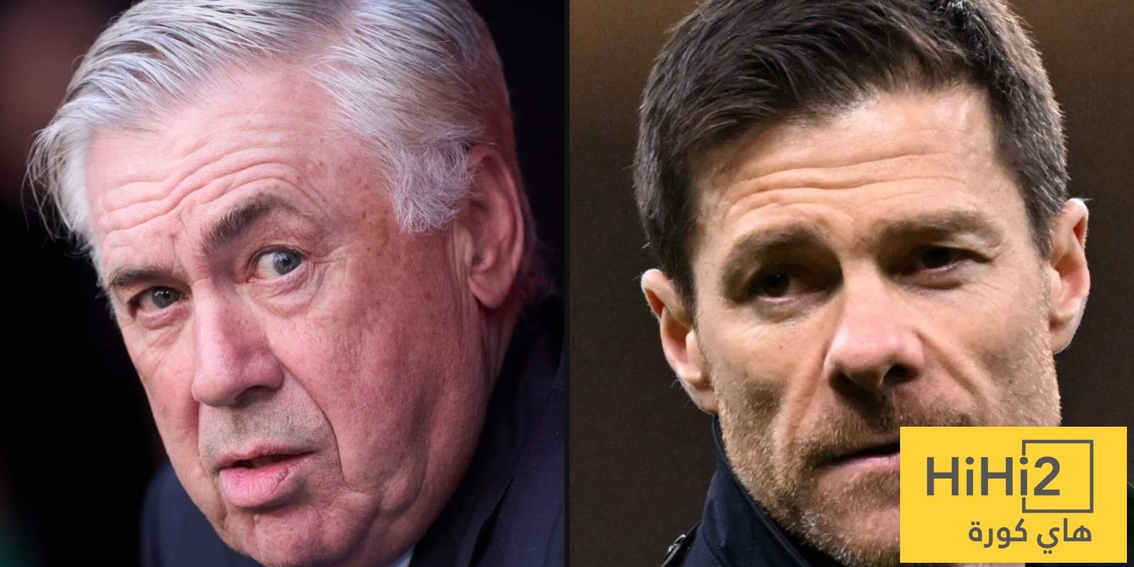 شاهد الفرق في الاحصائيات بين انشيلوتي وتشابي الونسو امام اوساسونا