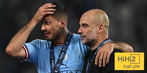 عودة رودري لقائمة مانشستر سيتي أمام توتنهام