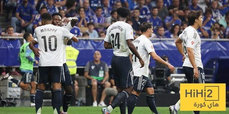 ترتيب الدوري الإسباني بعد فوز ريال مدريد على أوفييدو