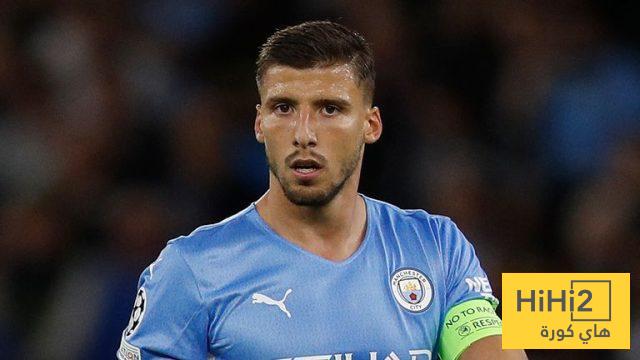 تصريح جديد من روبن دياز بعد تجديد عقده مع مانشستر سيتي