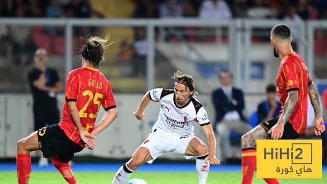 احصائيات مباراة ميلان و ليتشي في الدوري الإيطالي احصائيات مباراة ميلان و ليتشي في الدوري الإيطالي