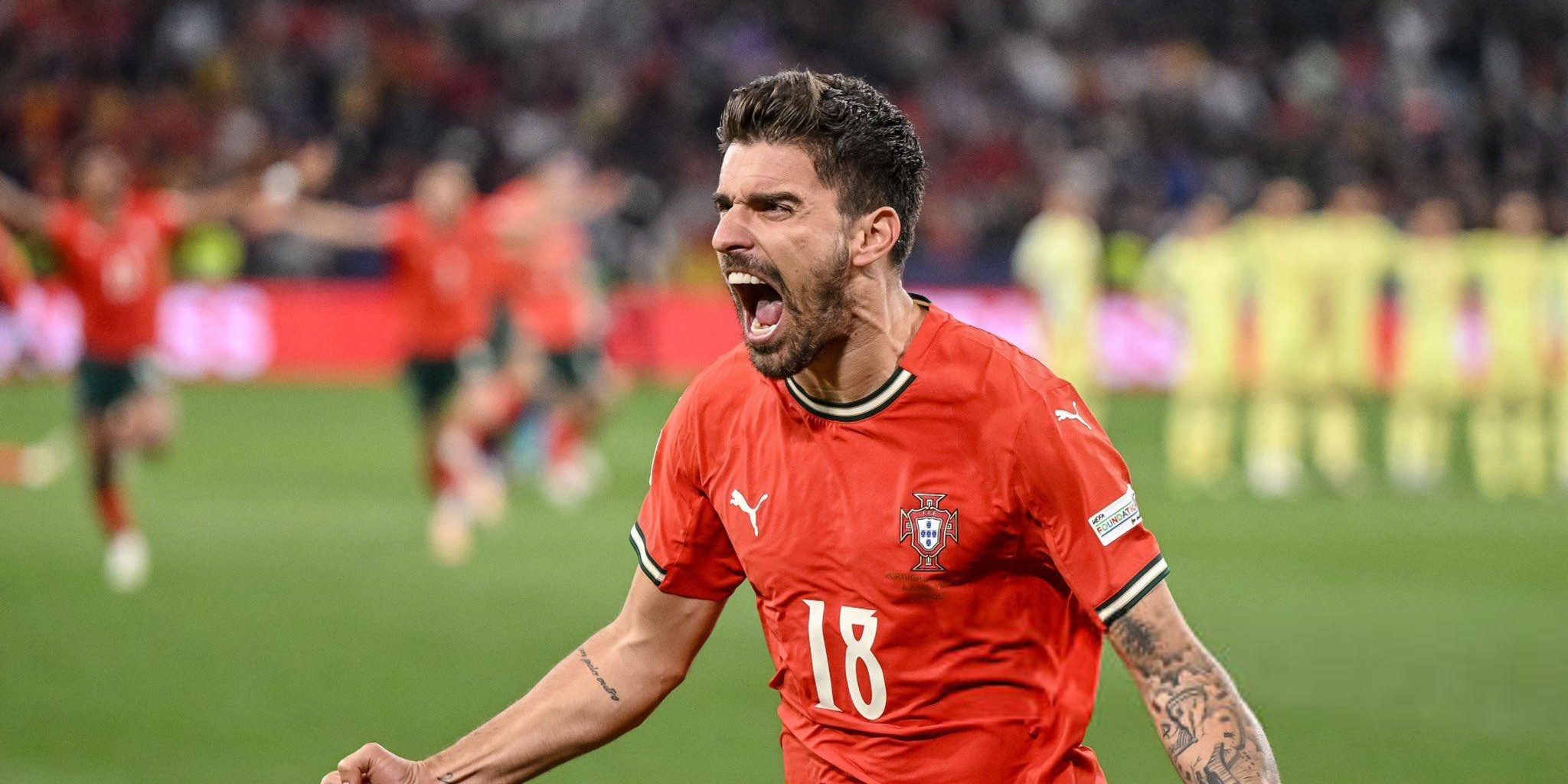 الرسم التكتيكي لمنتخب البرتغال ضد ارمينيا