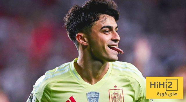 بيدري يثبت نفسه كأفضل لاعب وسط في العالم