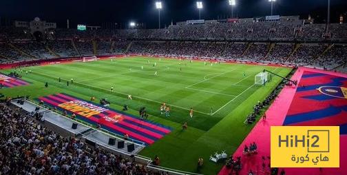 برشلونة وقع مع البلدية على اتفاقية للعب في المونتجويك