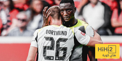 إحصائيات الشوط الأول من مباراة بوروسيا دورتموند وهايدينهايم