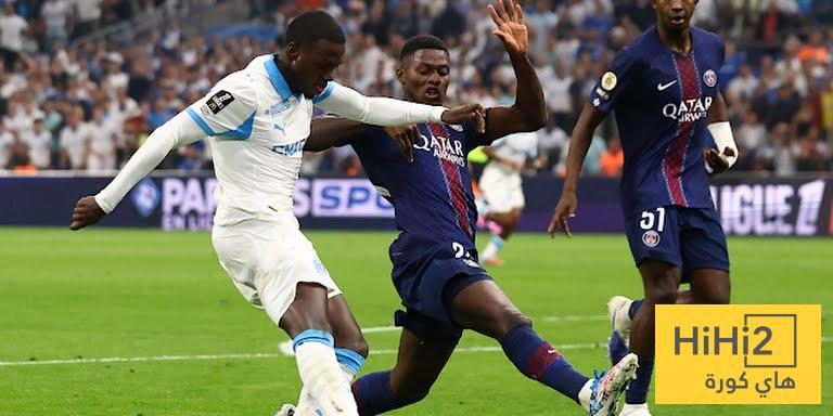 احصائيات مباراة باريس و مارسيليا في الدوري الفرنسي