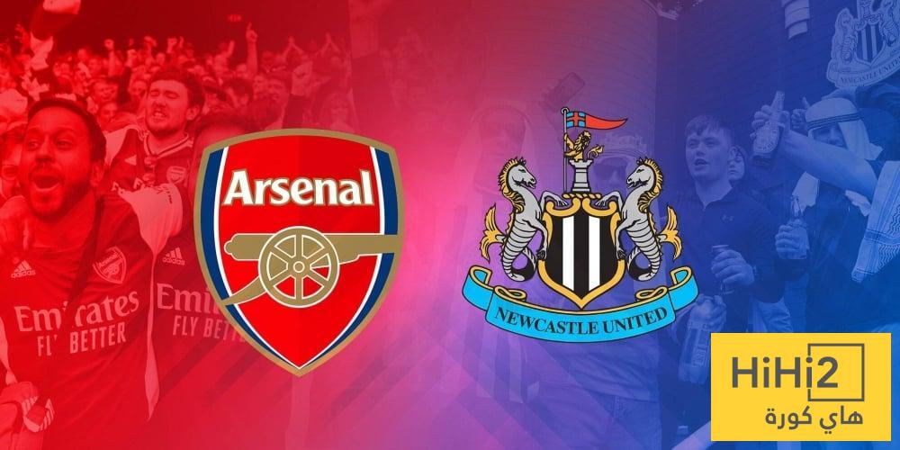 مقارنة بين هدافي نيوكاسل وأرسنال في الدوري