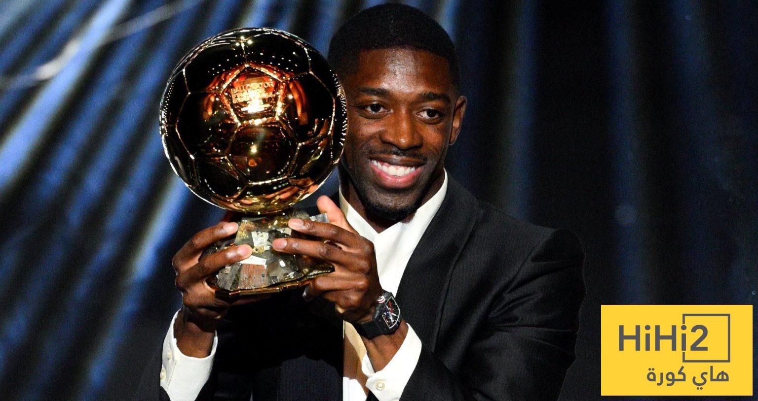 TBGA NEWS : لاعب ريال مدريد السابق يعلق على فوز ديمبيلي بالكرة الذهبية