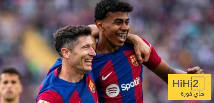 بصناعة لامين يامال.. ليفاندوفسكي يتقدم لبرشلونة بالهدف الثاني أمام سوسيداد