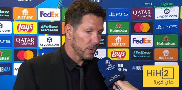 سيميوني يشيد بتطور غريزمان ومسيرته مع أتلتيكو مدريد