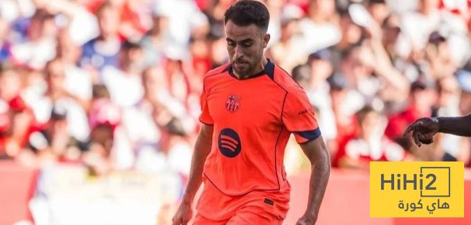 إيريك غارسيا يثبت حضوره القوي في شوط واحد أمام إشبيلية