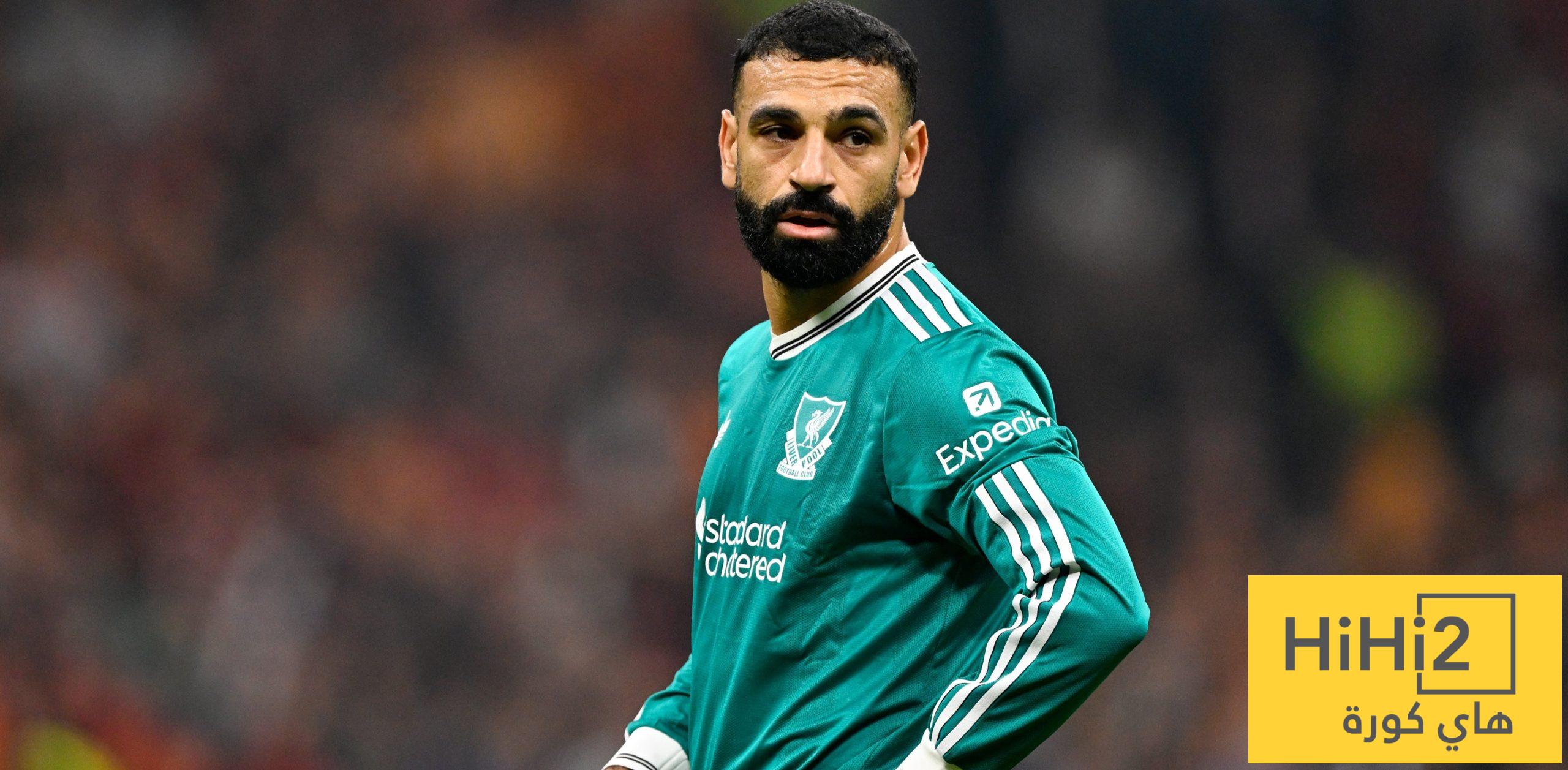 إحصائية سلبية لمحمد صلاح